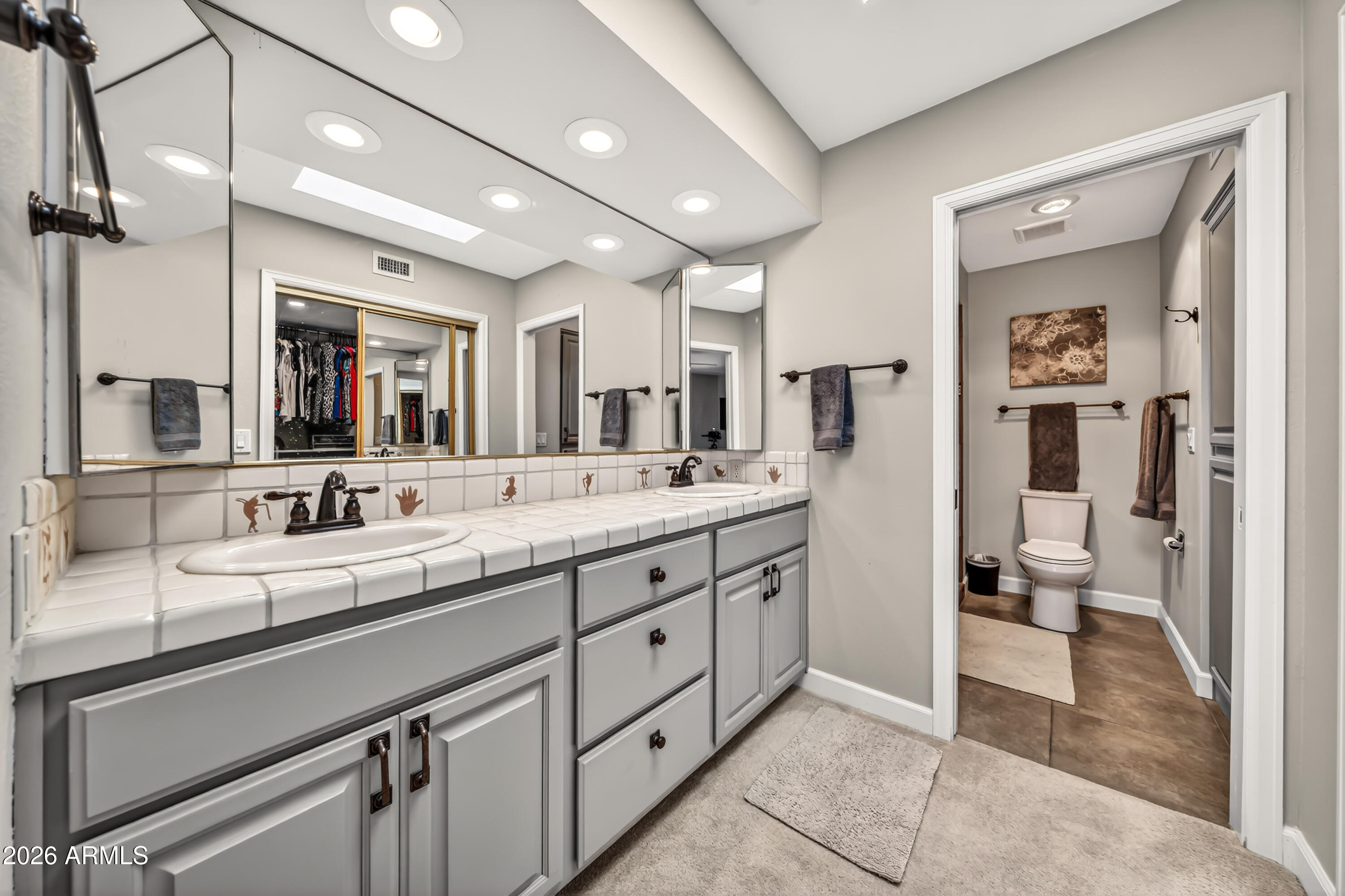 19010 East Alondra Way Rio Verde, AZ 85263 - Photo 34 of 55 Master Double Vanities