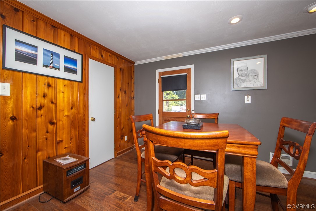 4609 Bruce Road Chester, VA 23831 - Photo 14 of 36 a view of a dining room with furniture window and outside view