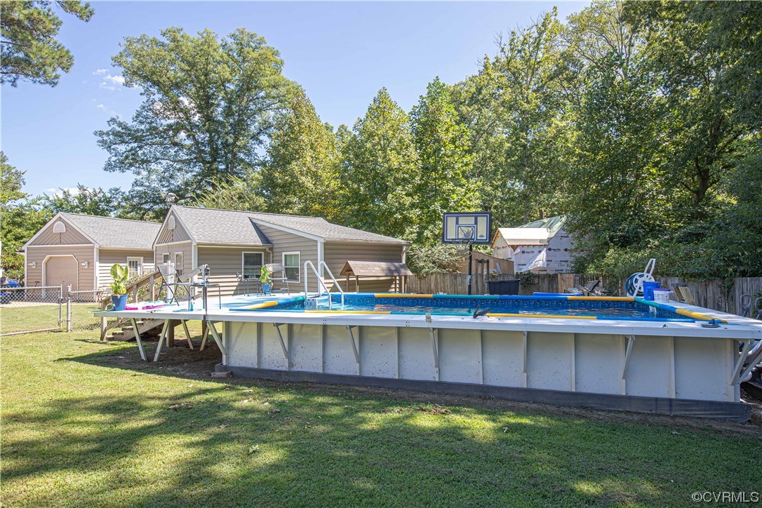 4609 Bruce Road Chester, VA 23831 - Photo 10 of 36 a view of a house with a yard and sitting area