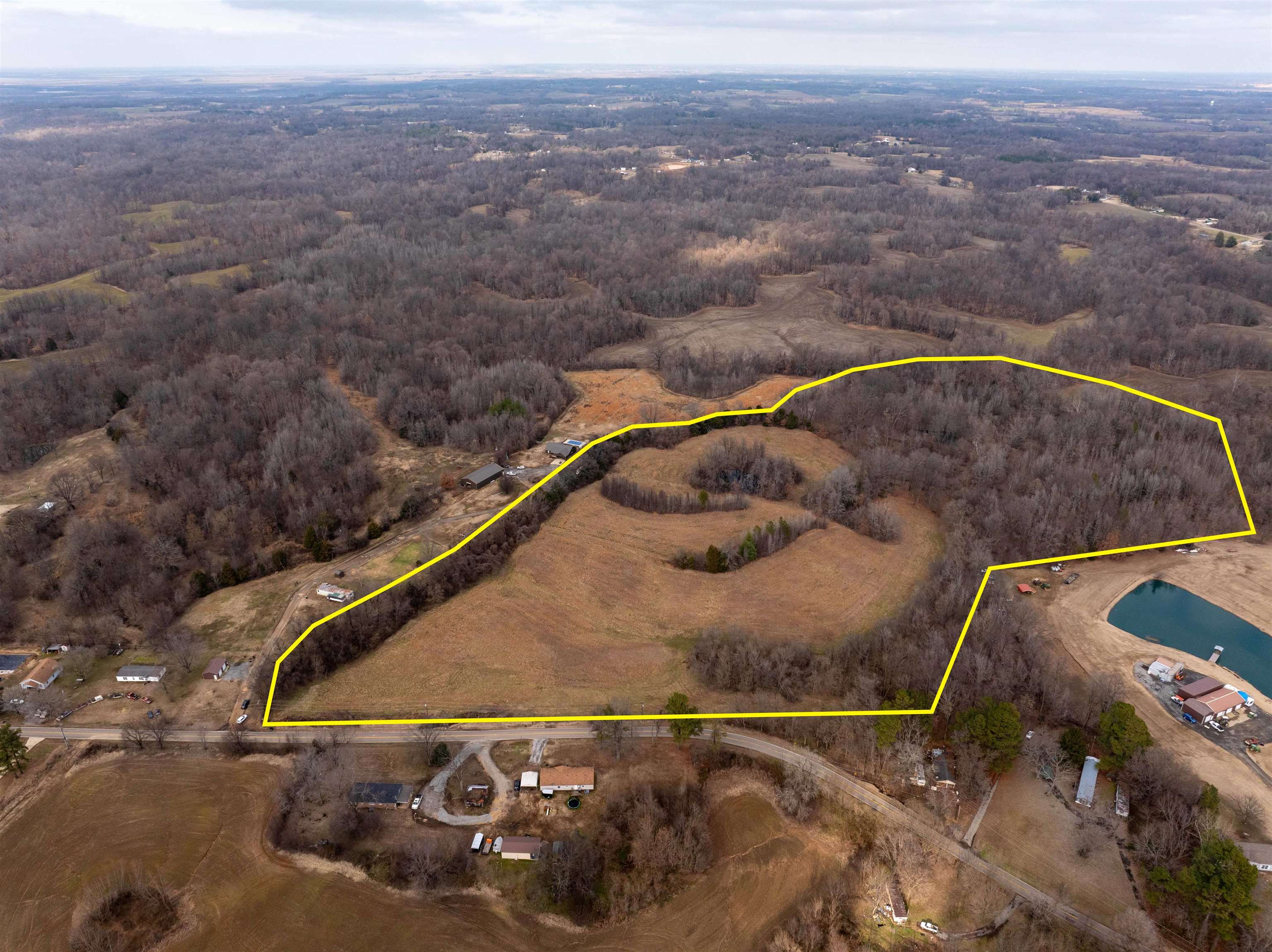 0 Dryhill Road Ripley, TN 38063 - Photo 5 of 14 an aerial view of a house