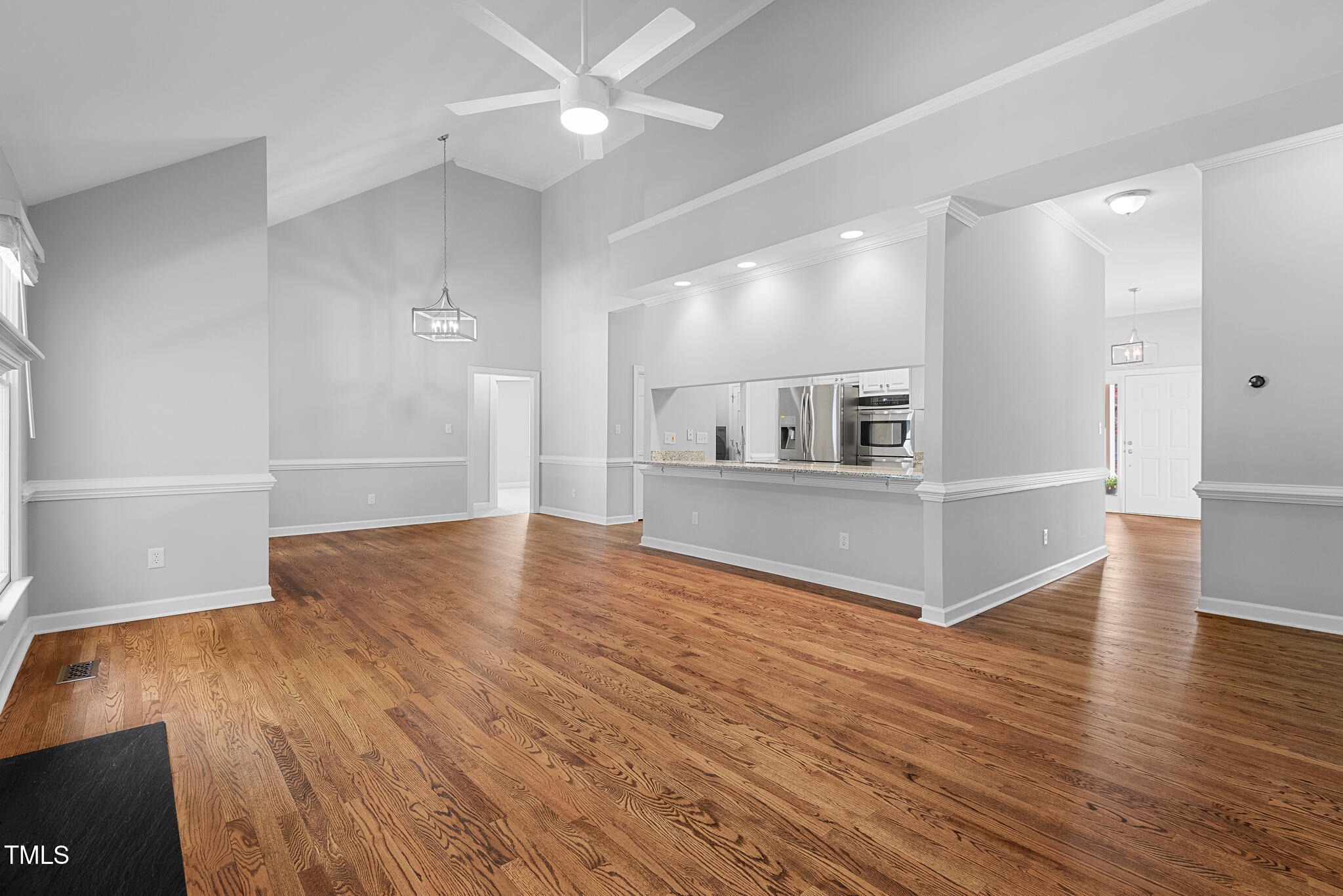 8837 Walking Stick Trail Raleigh, NC 27615 - Photo 8 of 44 Family Room/Kitchen/Breakfast
