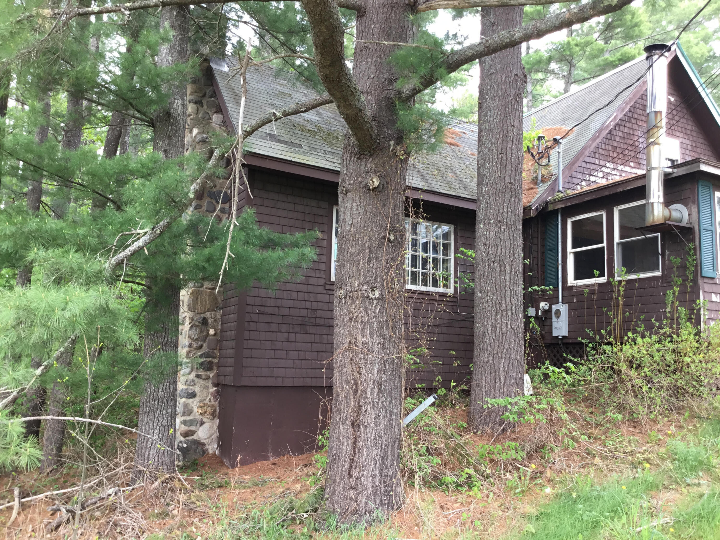 184 Myrick Road Troy, ME 04987 - Photo 2 of 12 Colleen photo outside showing stone chim