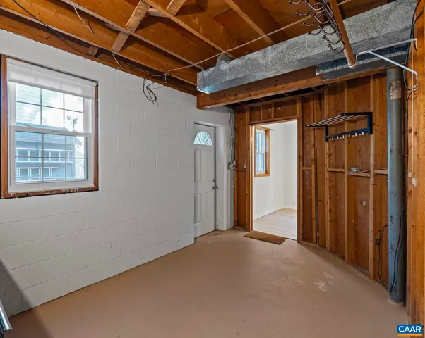 a view of a garden with pathway