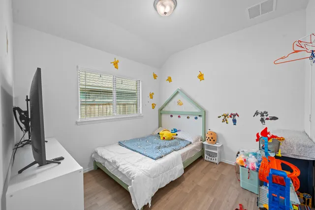 a play room with toys