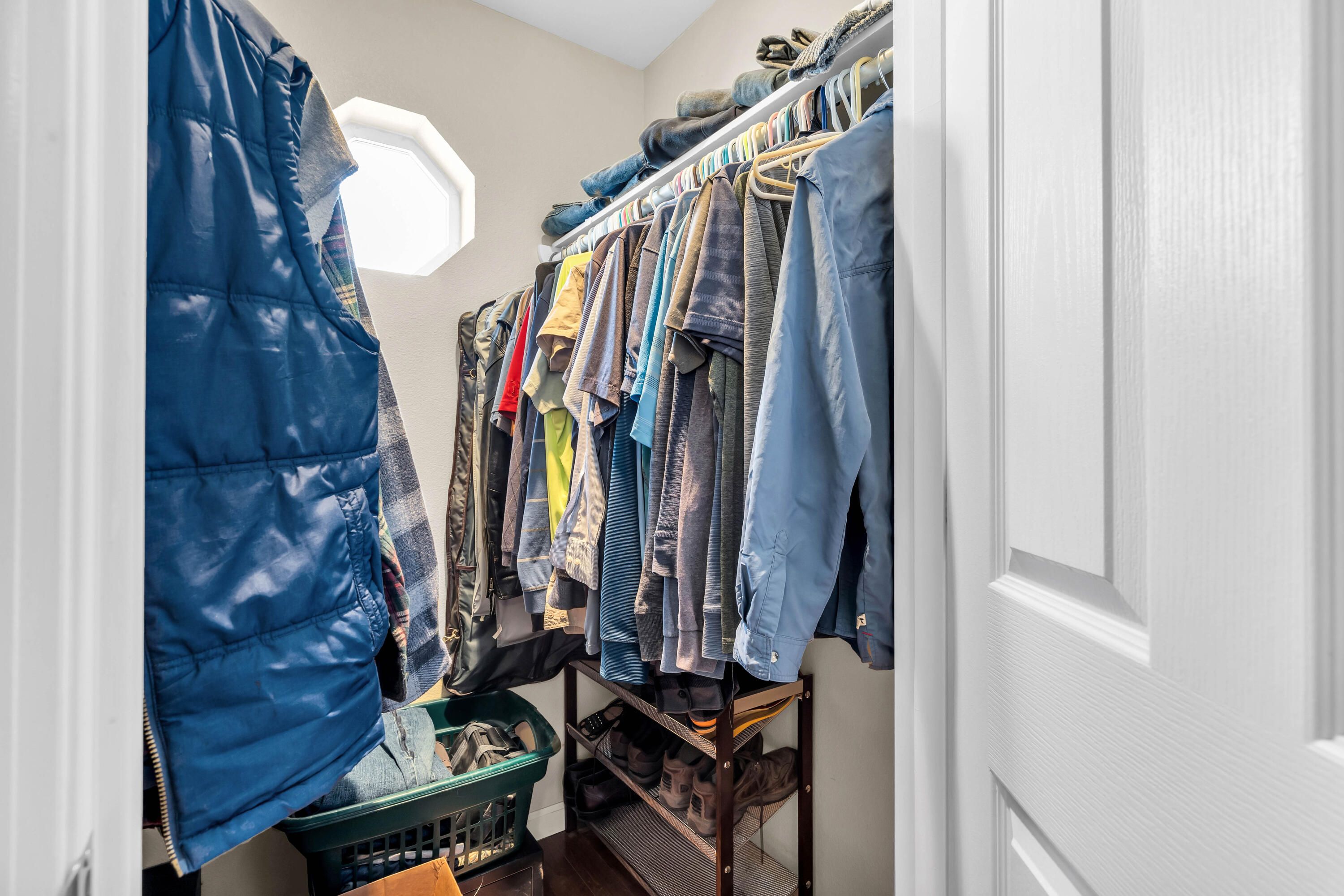 26929 Linfield Street Fall River Mills, CA 96028 - Photo 26 of 66 a view of walk in closet with clothes