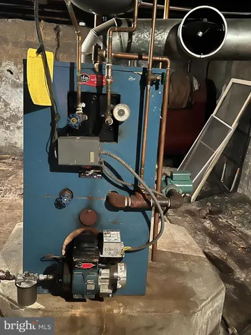 a room with gym equipment