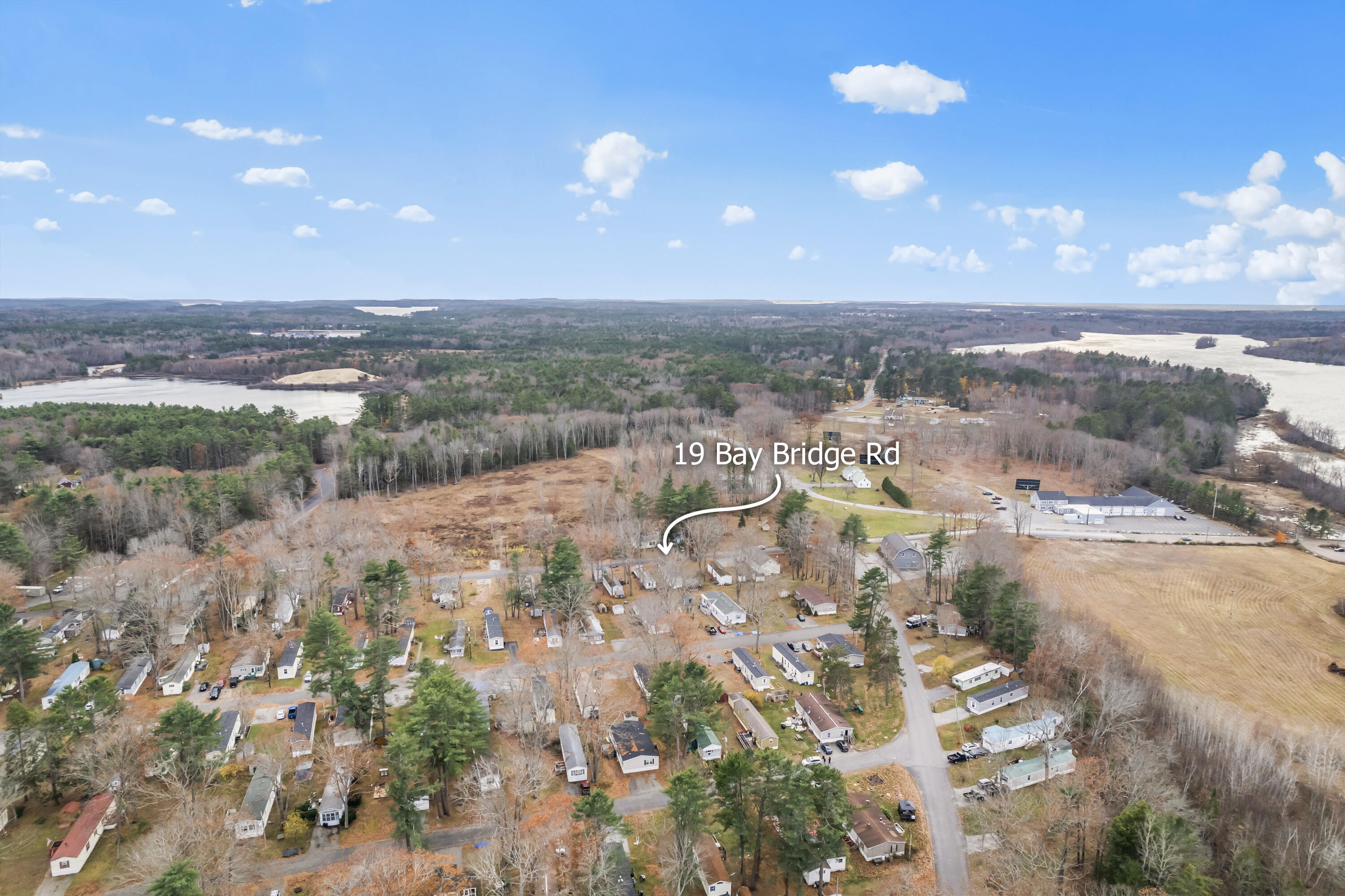 19 Bay Bridge Road Brunswick, ME 04011 - Photo 30 of 32 Aerial