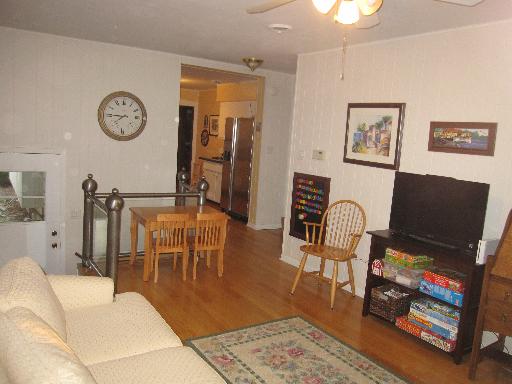 336 Olmsted Road Riverside, IL 60546 - Photo 7 of 12 a living room with furniture a clock on wall and a table