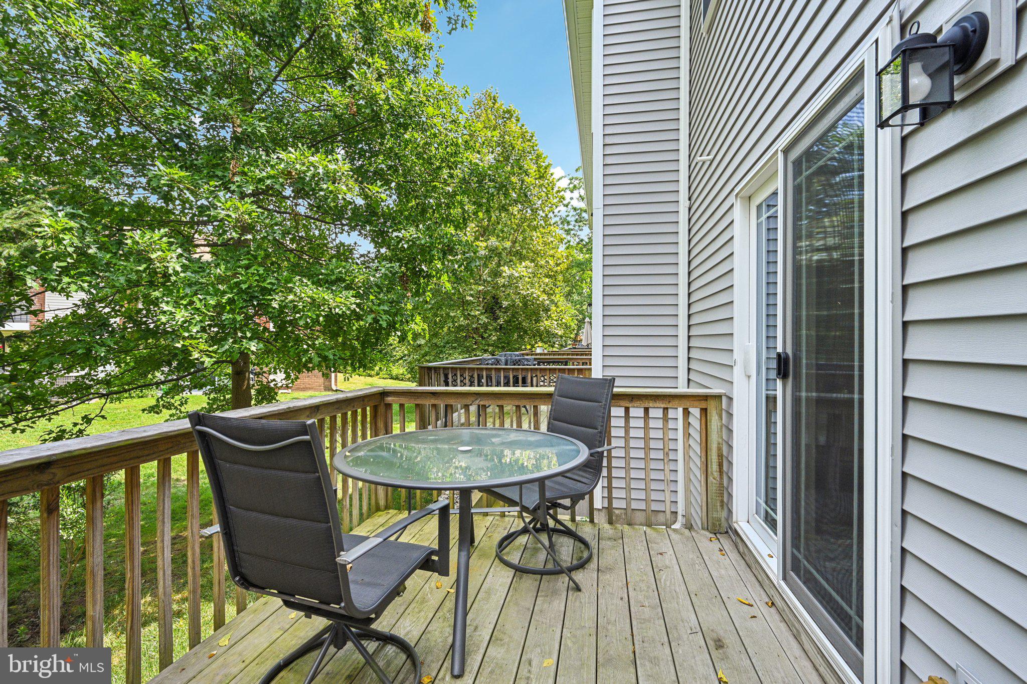 400 North York Road, Unit D Hatboro, PA 19040 - Photo 41 of 48 a view of balcony with table and chairs