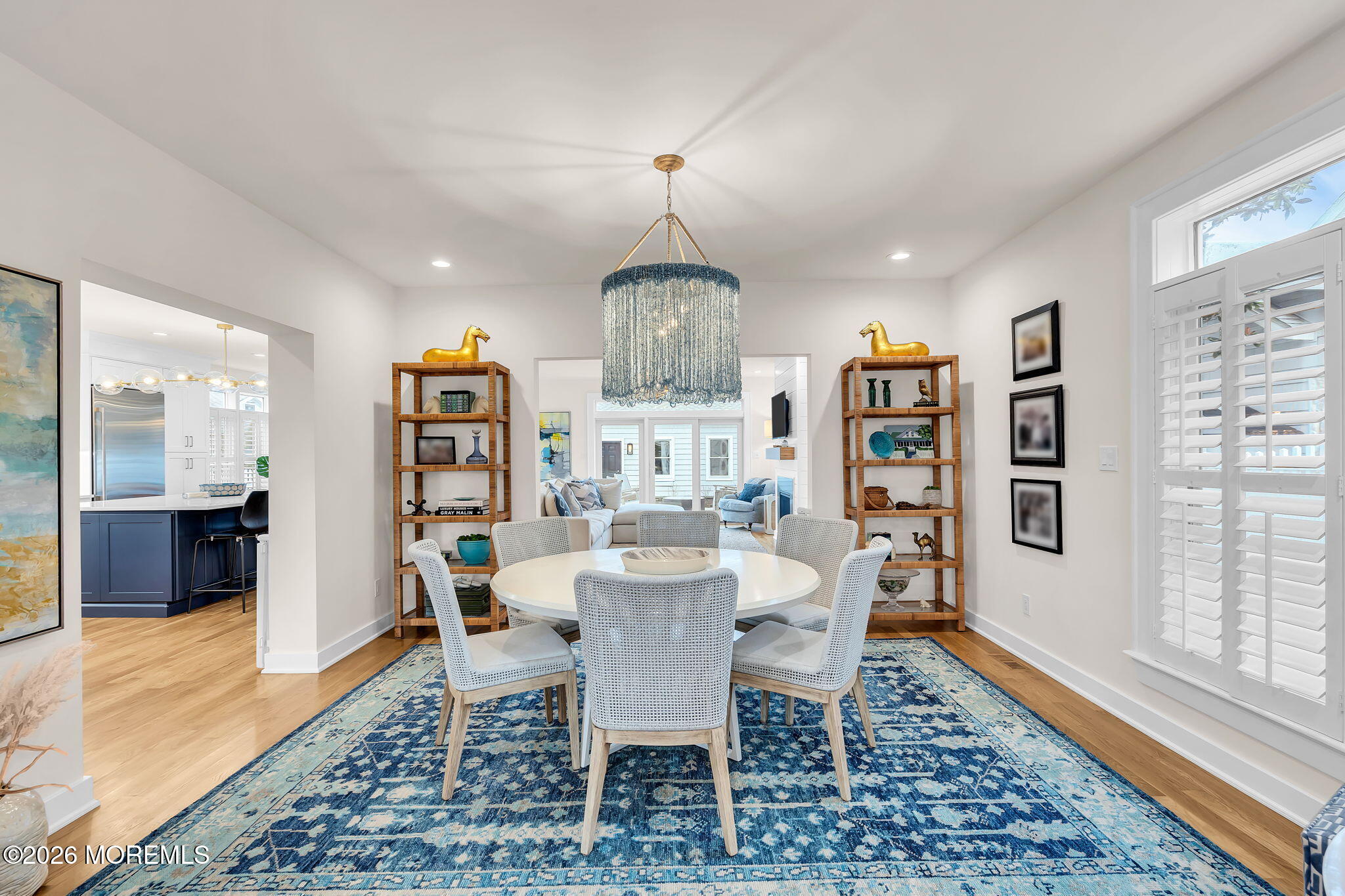 208 Salem Avenue Spring Lake, NJ 07762 - Photo 17 of 102 a dining room with furniture a rug a rug and a chandelier