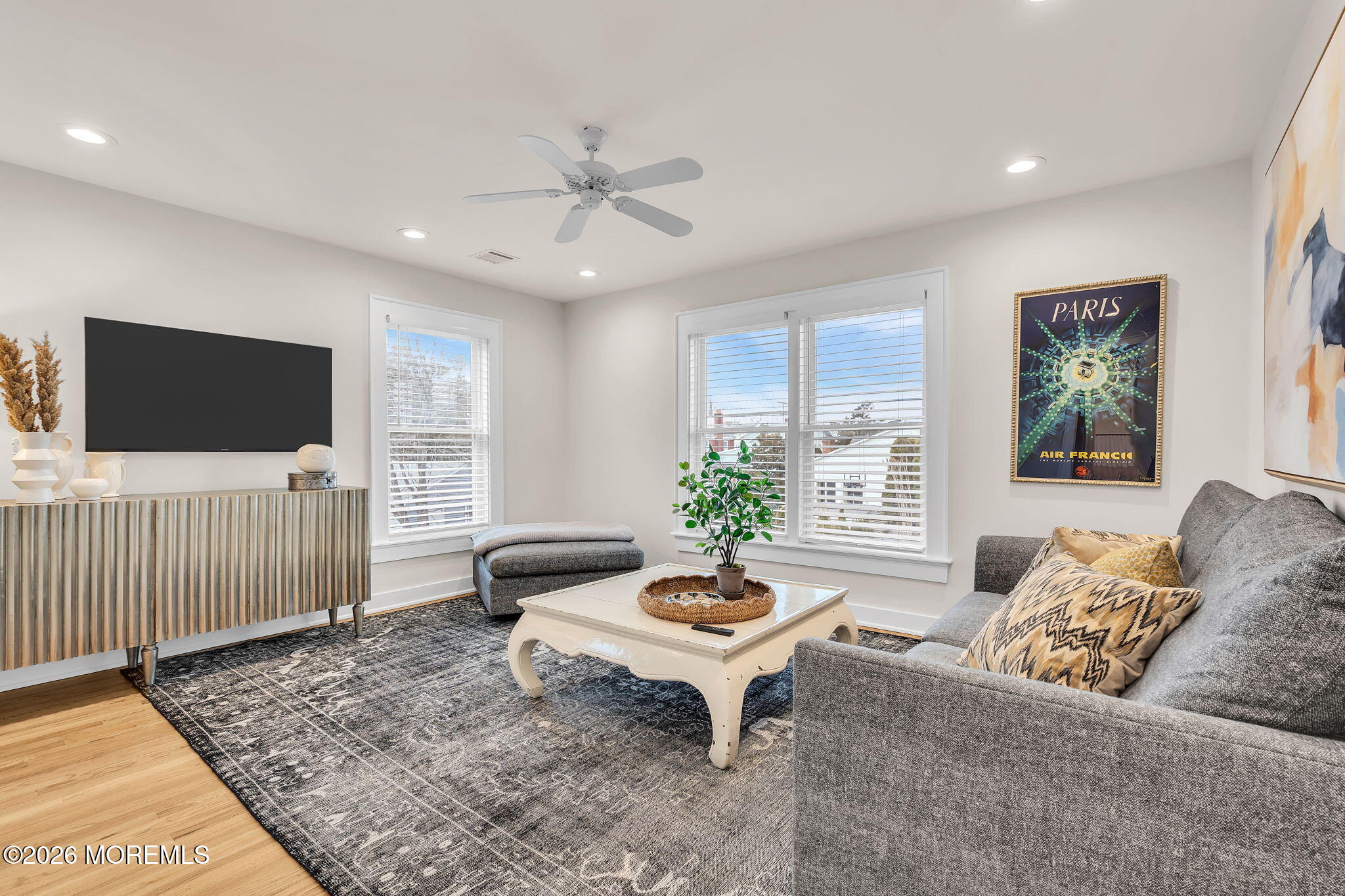 208 Salem Avenue Spring Lake, NJ 07762 - Photo 57 of 102 a living room with furniture and a flat screen tv