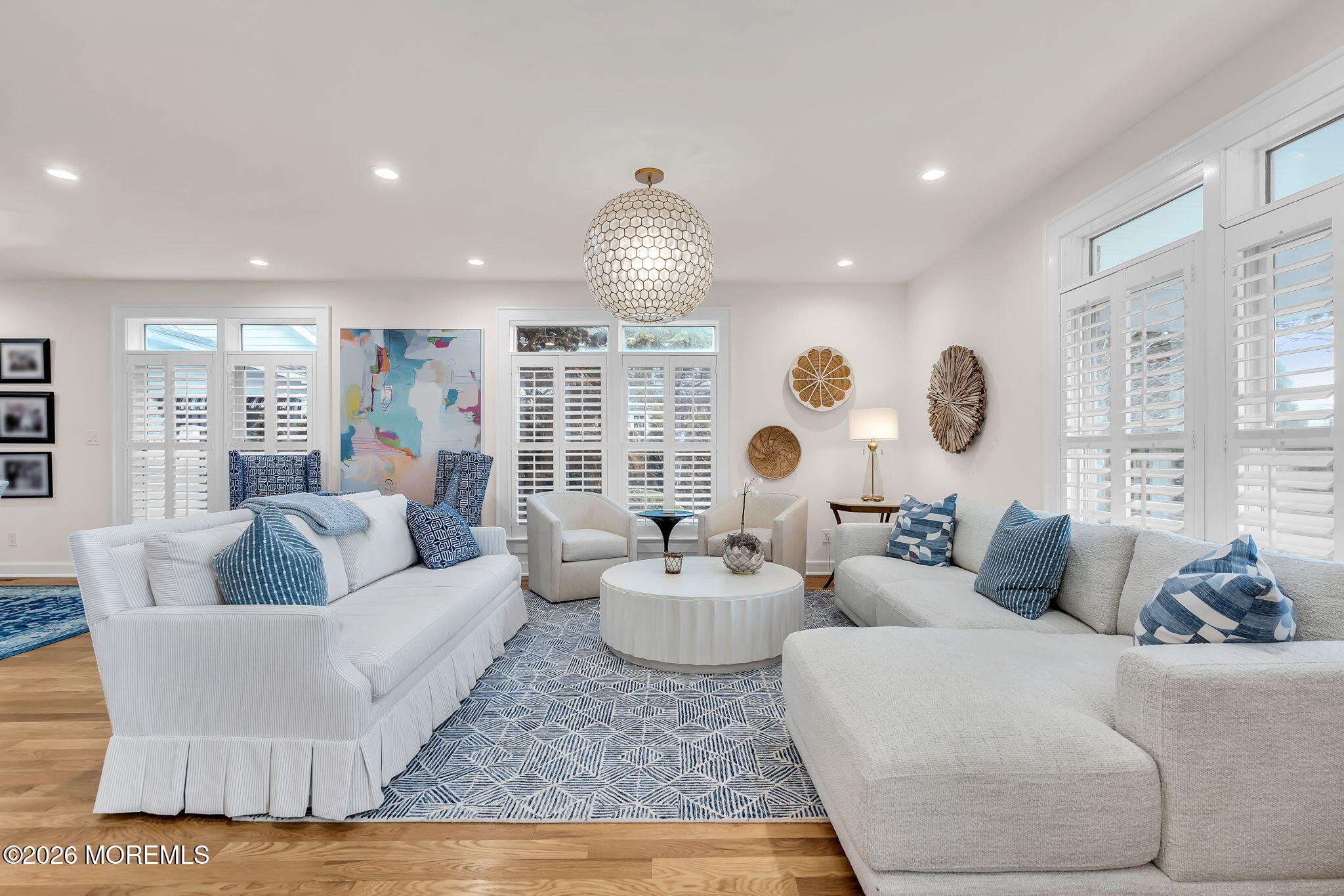 208 Salem Avenue Spring Lake, NJ 07762 - Photo 7 of 102 a living room with furniture and a large window