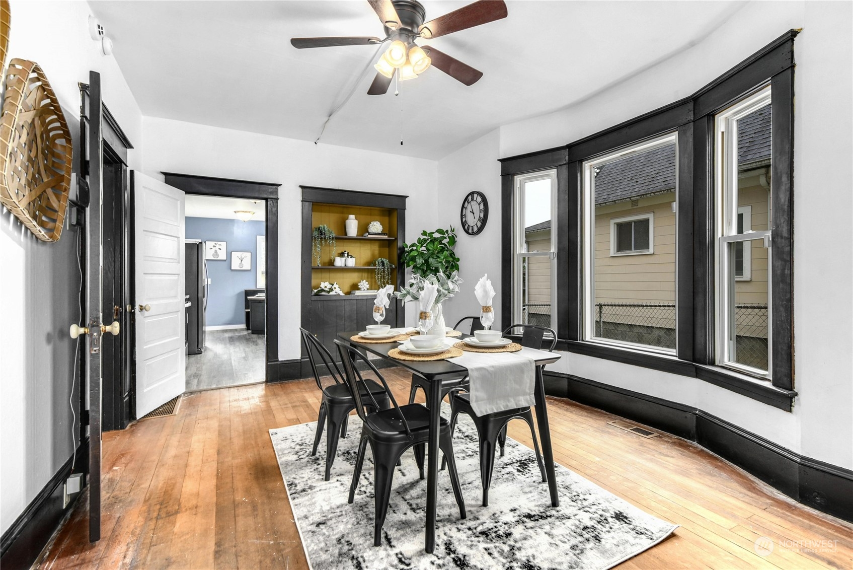 2215 Rockefeller Avenue Everett, WA 98201 - Photo 6 of 28 a view of a dining room with furniture and window