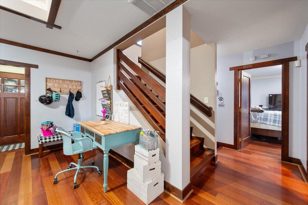 524 Avalon Street Lompoc, CA 93436 - Photo 14 of 36 a living room with furniture and wooden floor