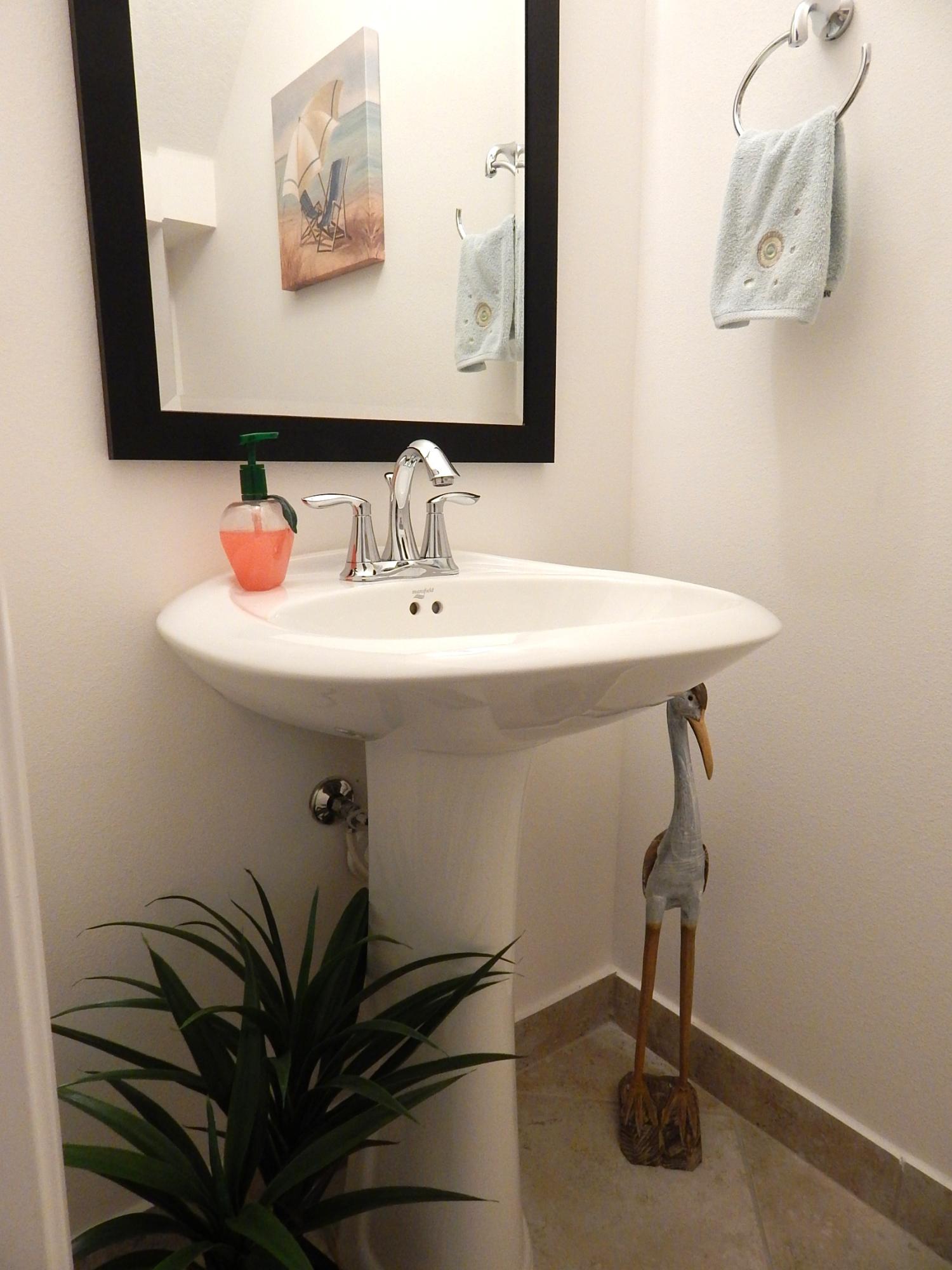 1431 Northwest 48th Lane Boca Raton, FL 33431 - Photo 8 of 44 1431 half bath pedestal sink