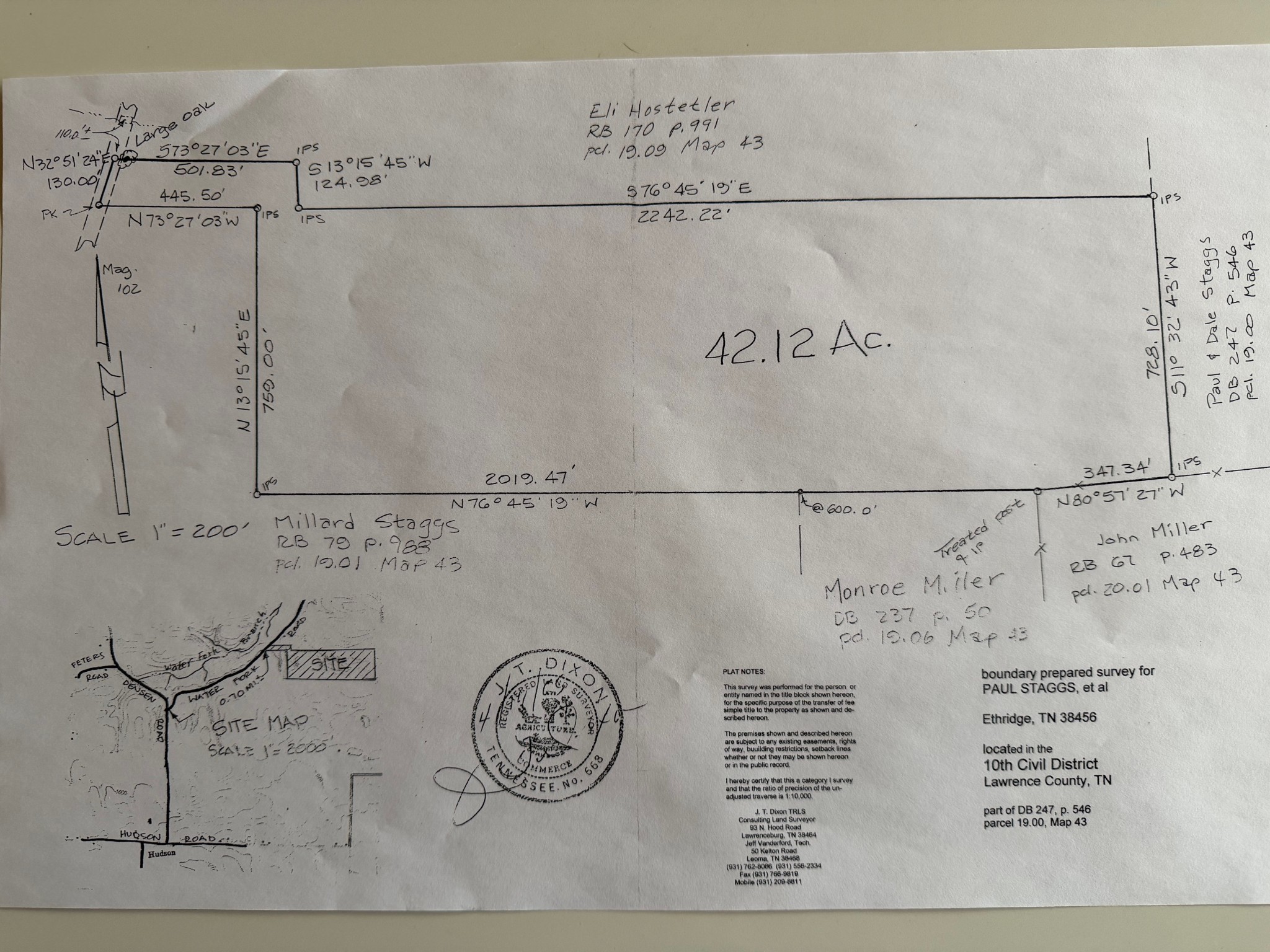 0 Waterfork Road Ethridge, TN 38456 - Photo 1 of 2 a view of a wall