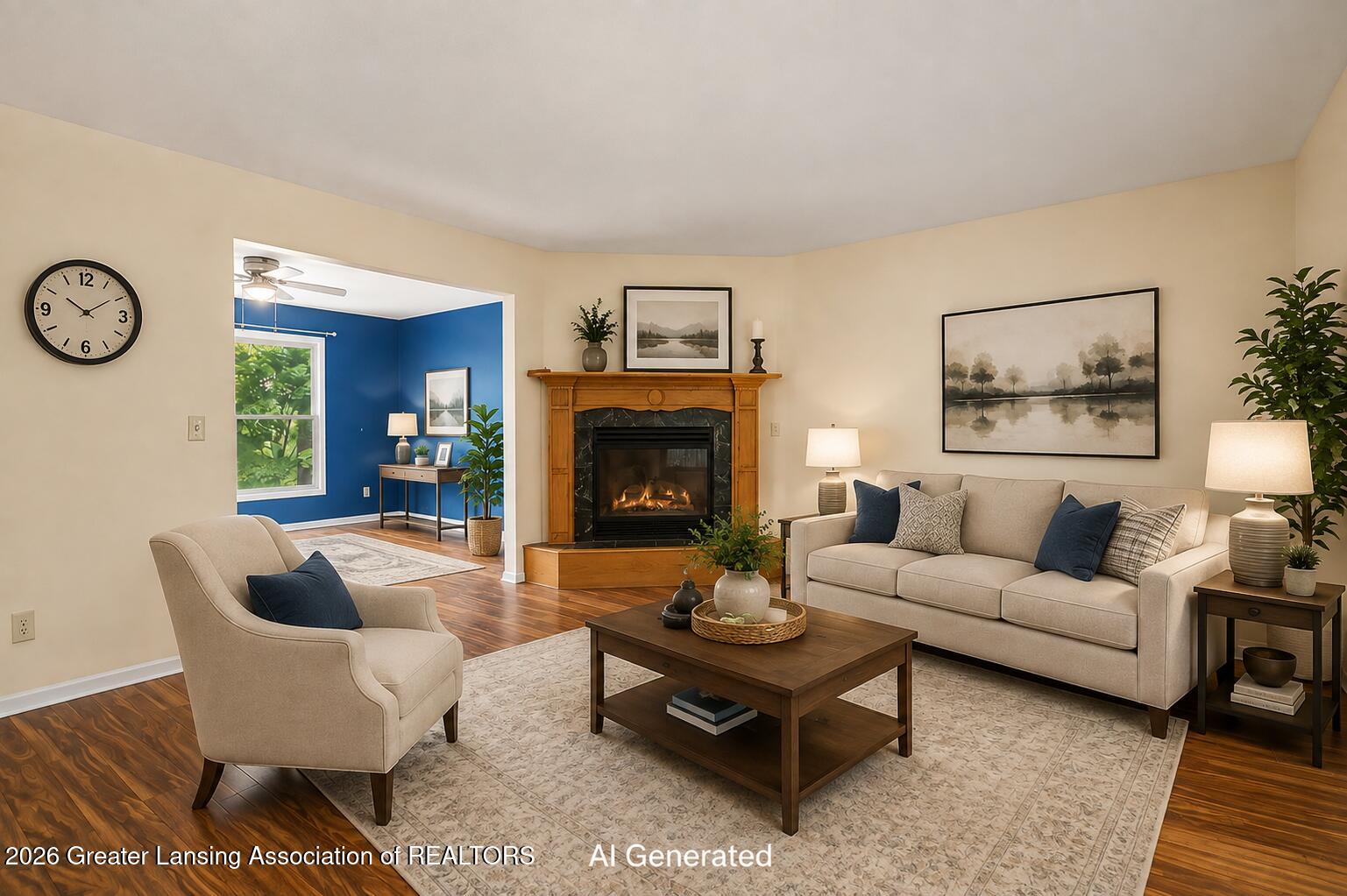 6989 Lyons Road Portland, MI 48875 - Photo 14 of 59 Living Room