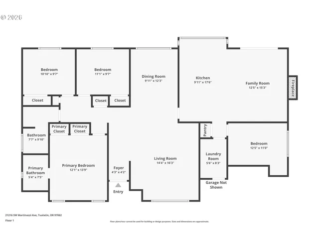 $525,000 | 21216 Southwest Martinazzi Avenue, Tualatin, OR 97062