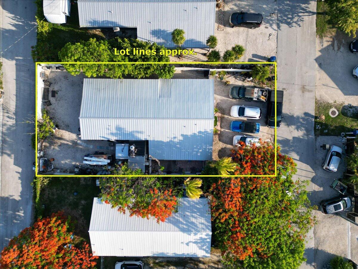 430 80th Street Marathon, FL 33050 - Photo 38 of 44 an aerial view of a house with a swimming pool