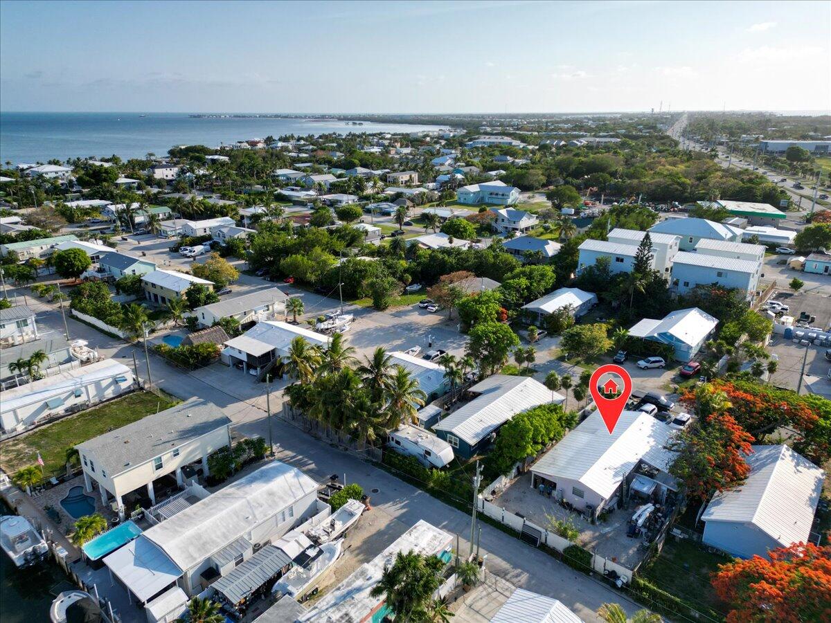 430 80th Street Marathon, FL 33050 - Photo 41 of 44 an aerial view of residential houses with outdoor space