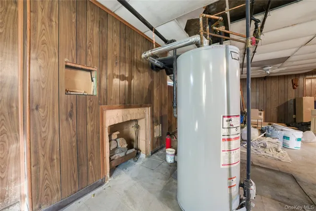 a view of storage and utility room