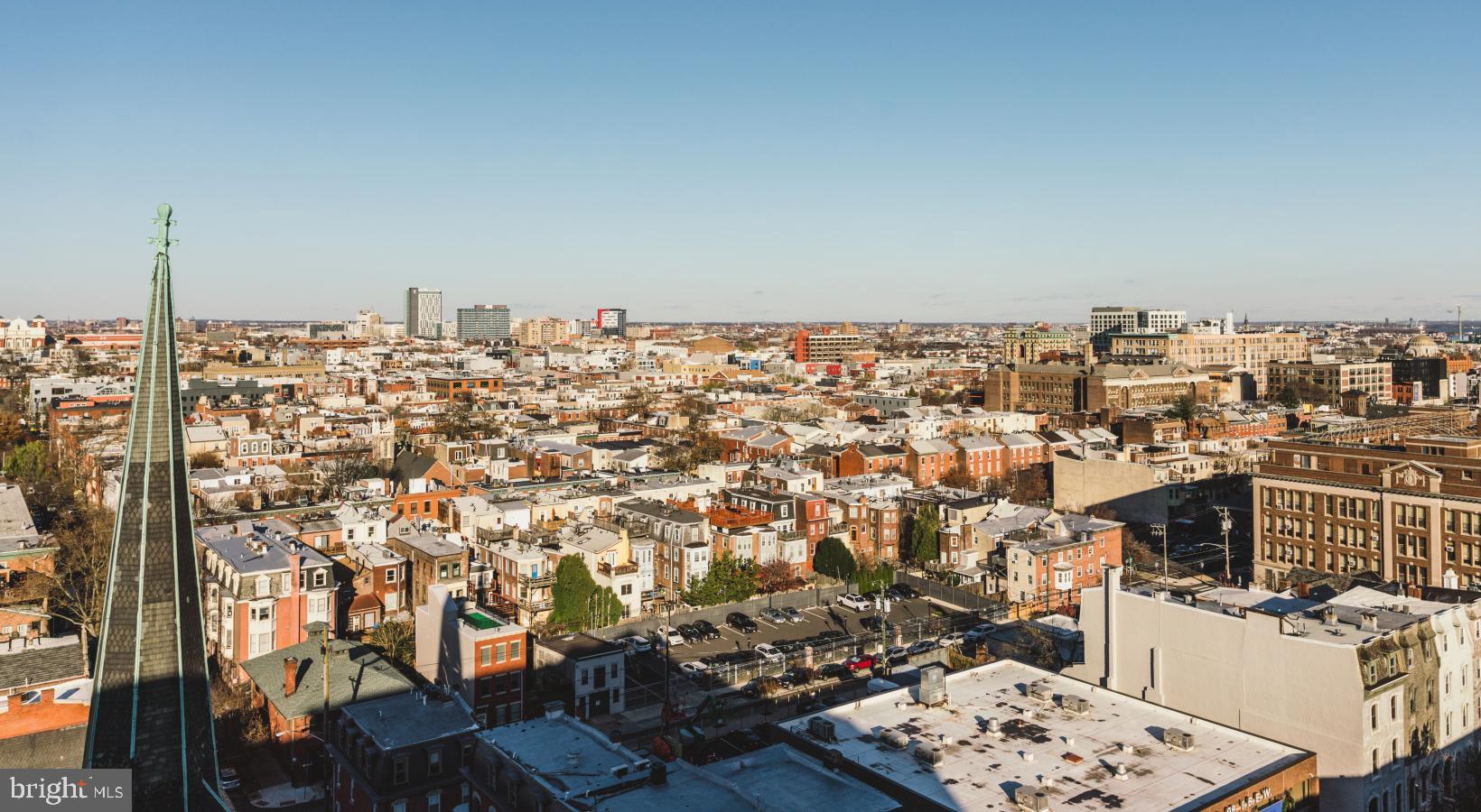 450 North 18th Street, Unit 2B0807 Philadelphia, PA 19130 - Photo 24 of 44 an aerial view of a city