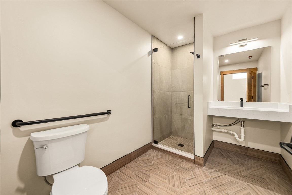 1716 Copper Ridge Spur, Unit 1 Steamboat Springs, CO 80487 - Photo 23 of 27 Garage 3/4 bathroom