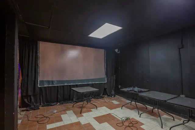 a view of water heater room