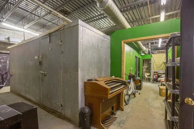 a view of water heater room