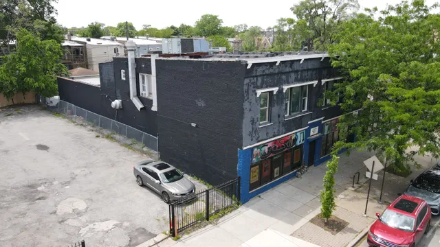 a street sign on a street corner