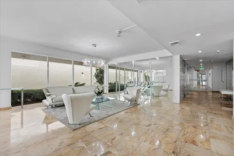 a room with natural light