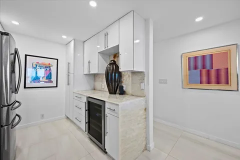 a very nice looking room with a large window