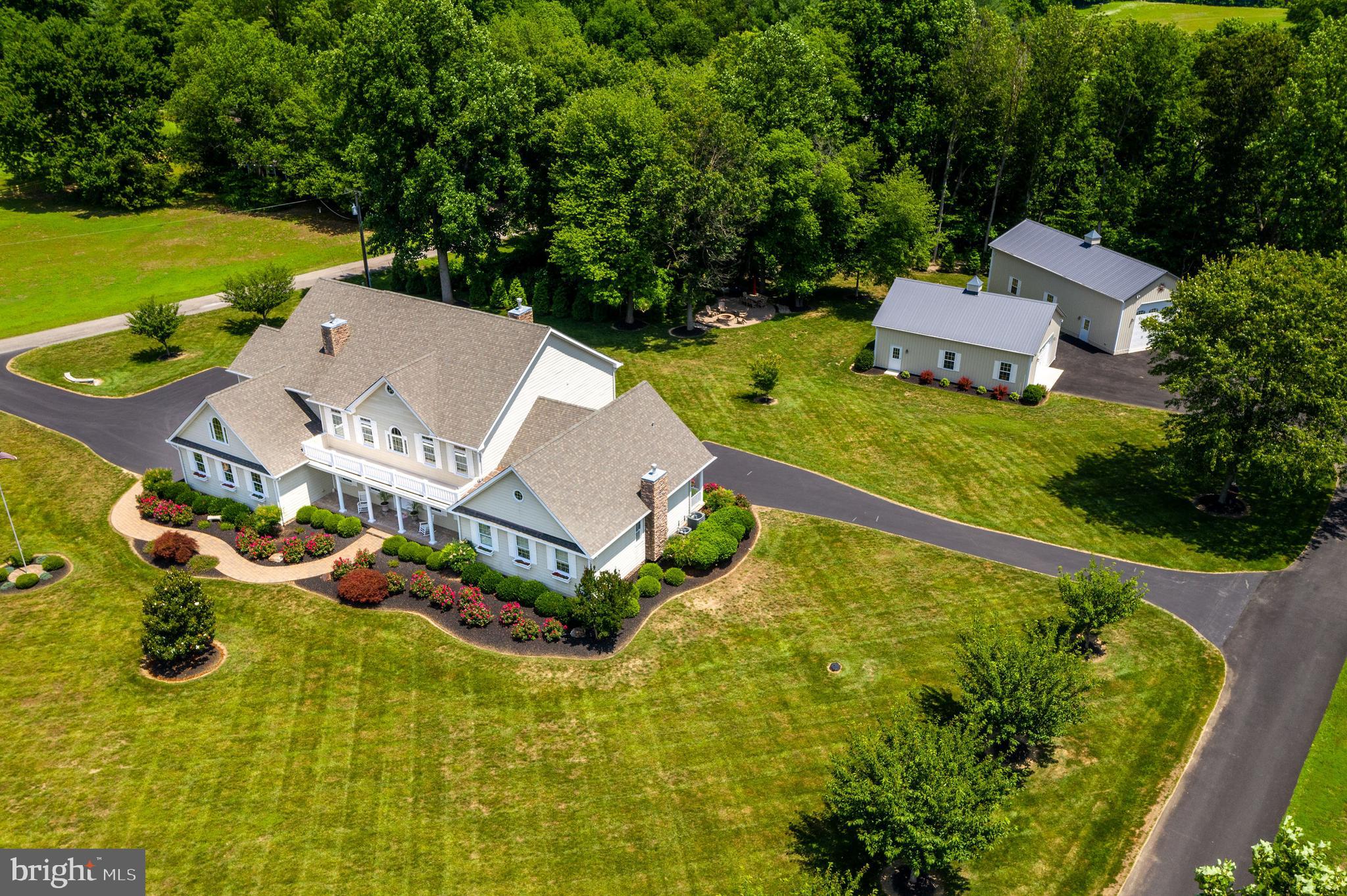 7007 Prout Road Friendship, MD 20758 - Photo 2 of 132 Views of home and two pole buildings