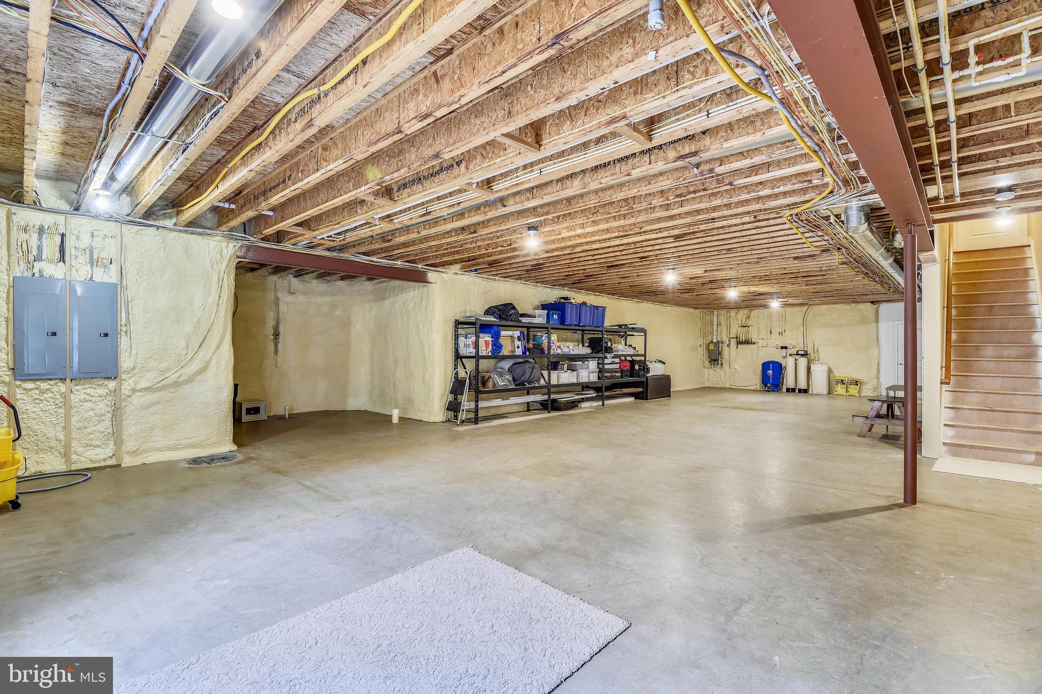 7007 Prout Road Friendship, MD 20758 - Photo 112 of 132 Unfinished lower level of main home