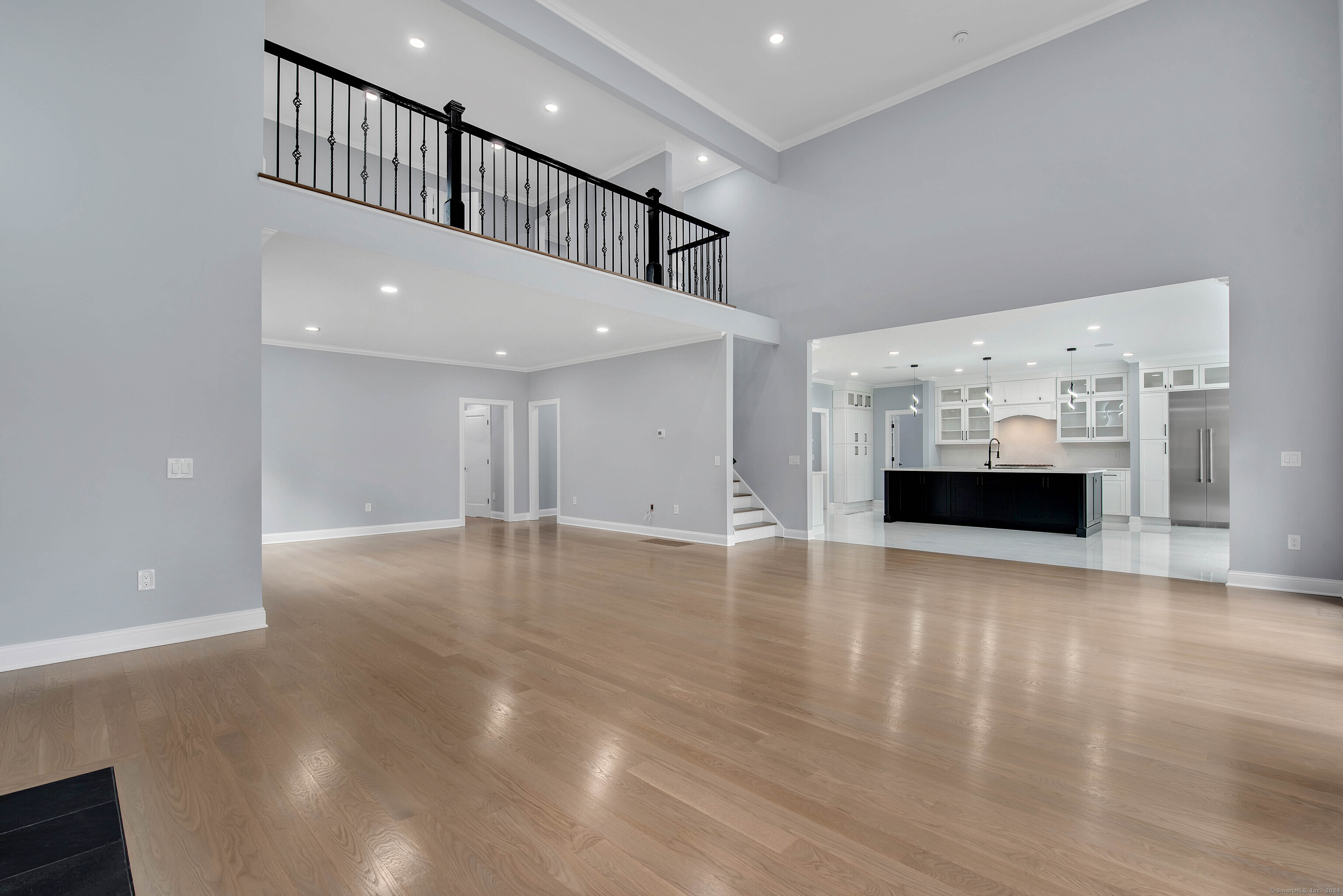 34 Fox Run Road Redding, CT 06896 - Photo 14 of 40 a view of empty room with wooden floor