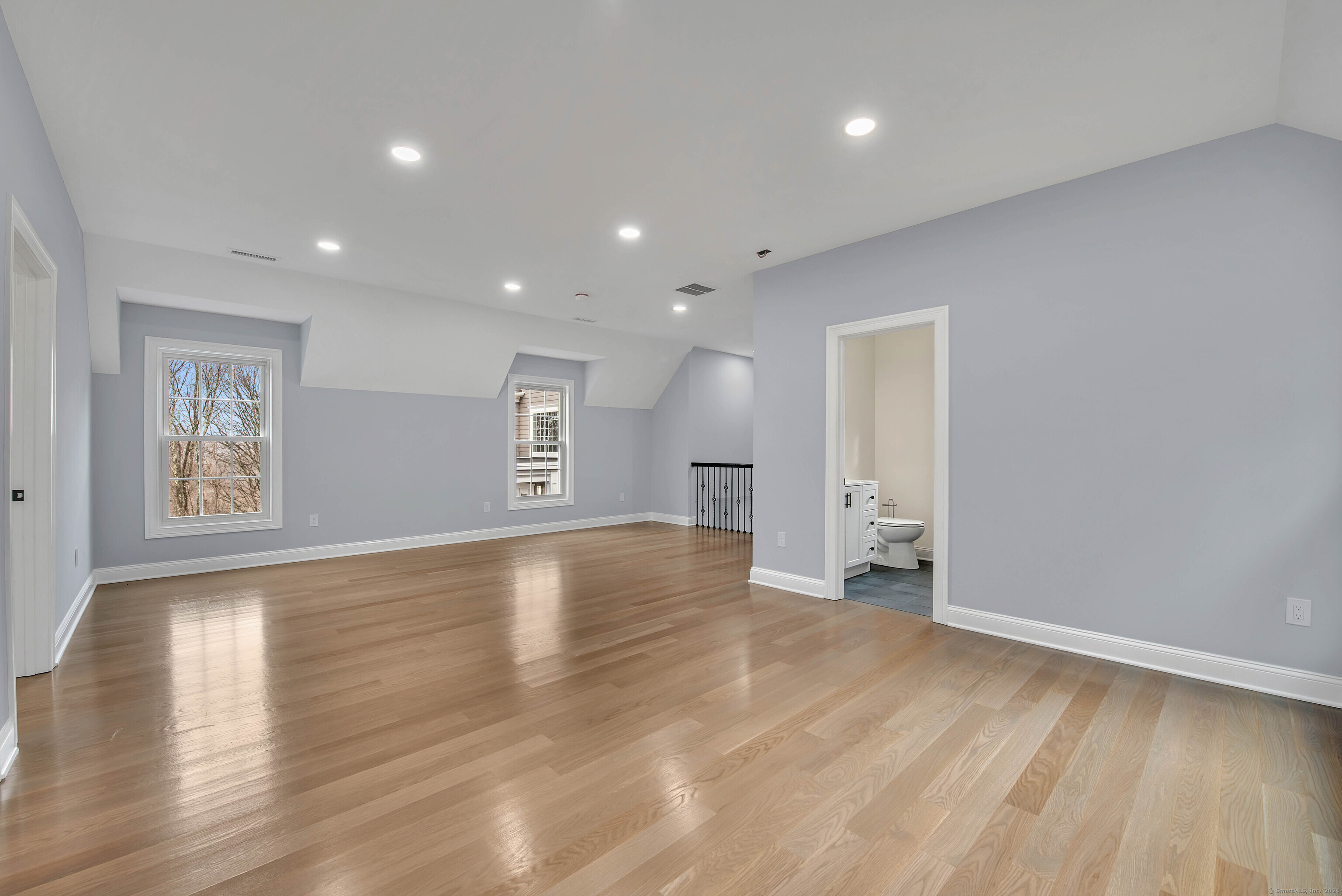 34 Fox Run Road Redding, CT 06896 - Photo 22 of 40 a view of empty room with wooden floor