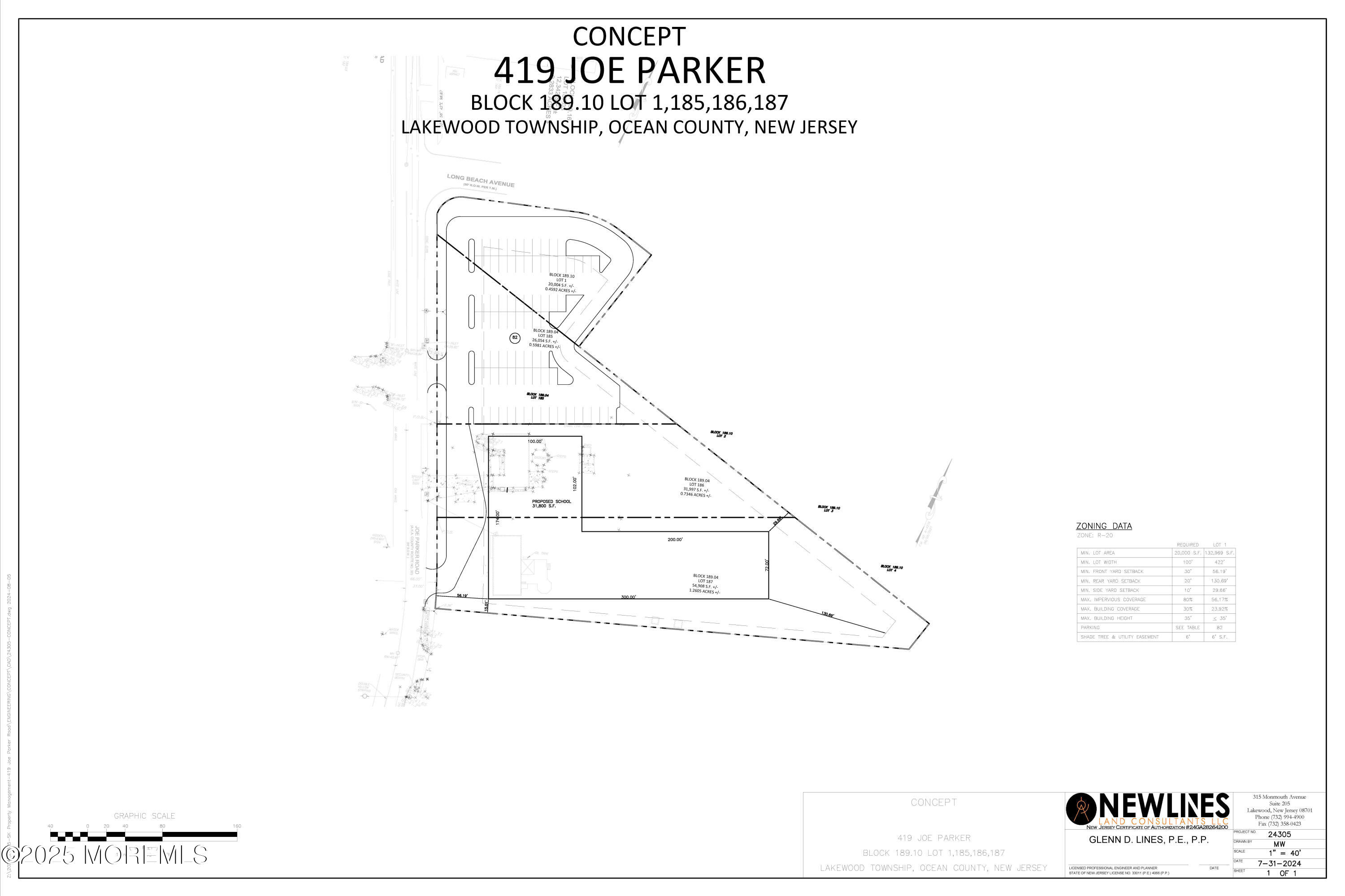 295 Joe Parker Road Lakewood, NJ 08701 - Photo 9 of 9 a picture of a floor plan