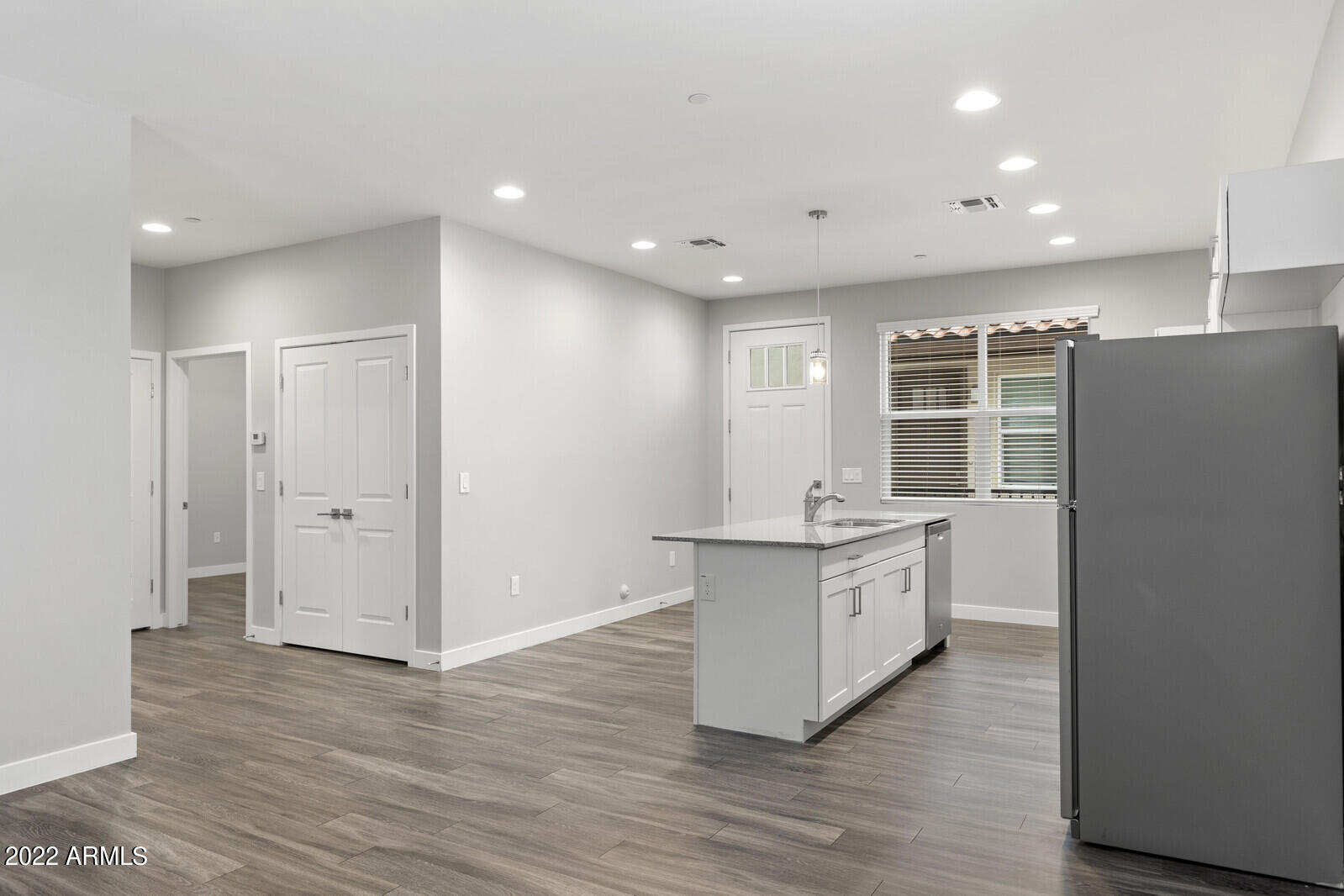 2245 North Dayton Street, Unit 5 Phoenix, AZ 85006 - Photo 13 of 26 Living Room to Kitchen