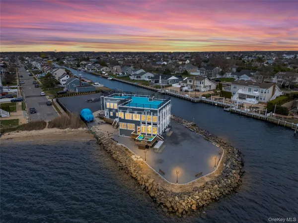 a view of a balcony with city