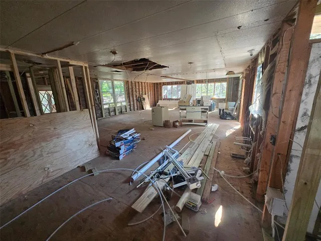 a very nice looking room with a large window