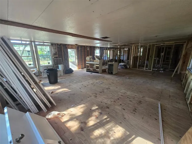 a view of a porch with furniture