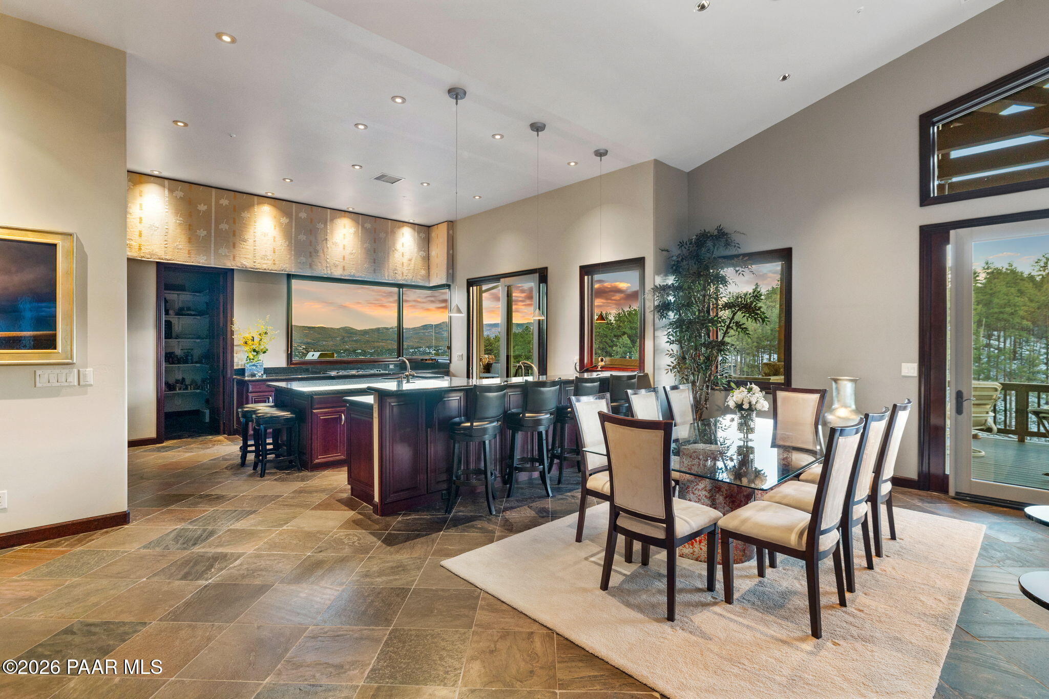 1065 High Valley Ranch Road Prescott, AZ 86303 - Photo 20 of 58 Gourmet Kitchen and Dining Area