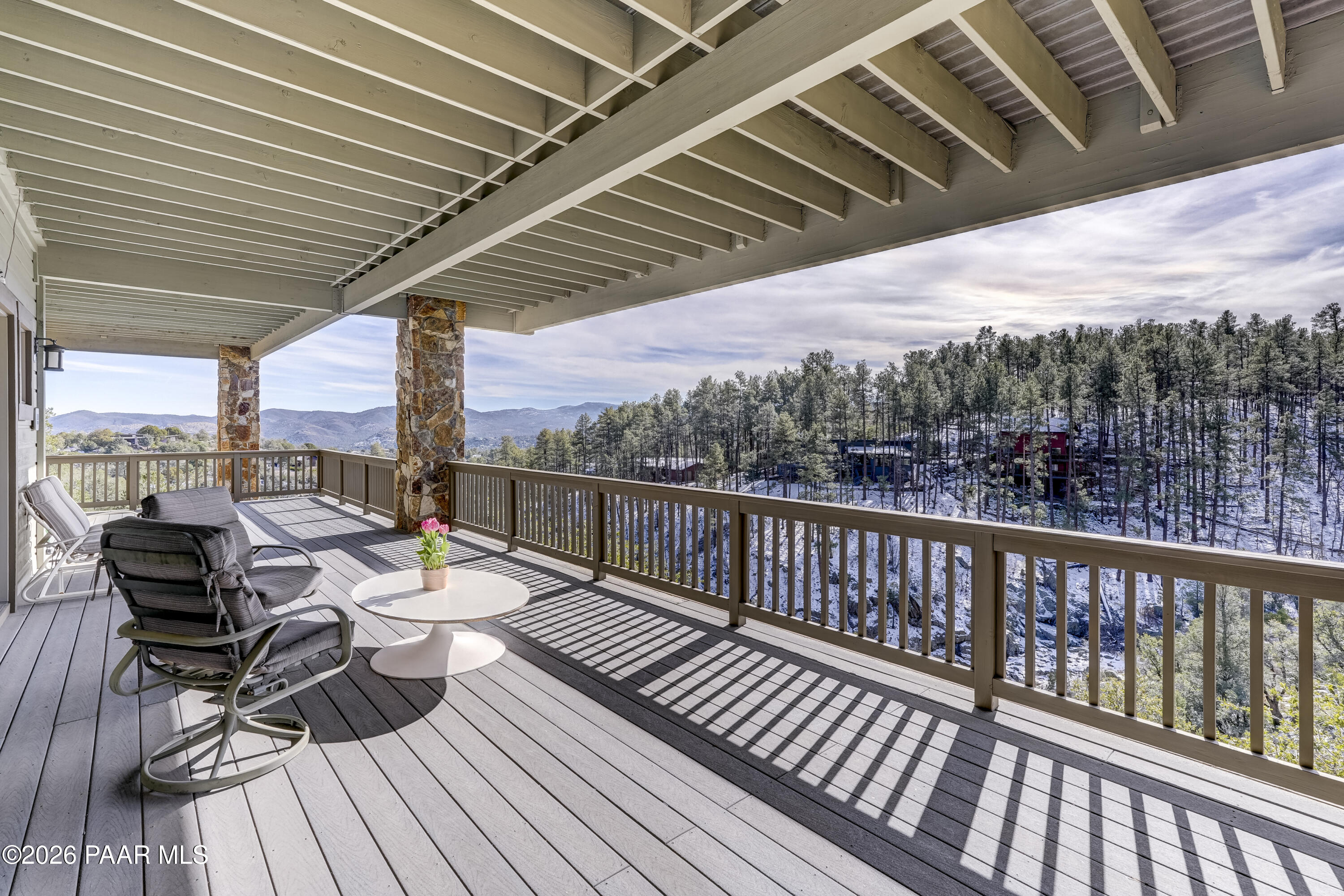 1065 High Valley Ranch Road Prescott, AZ 86303 - Photo 42 of 58 Lower Level Deck