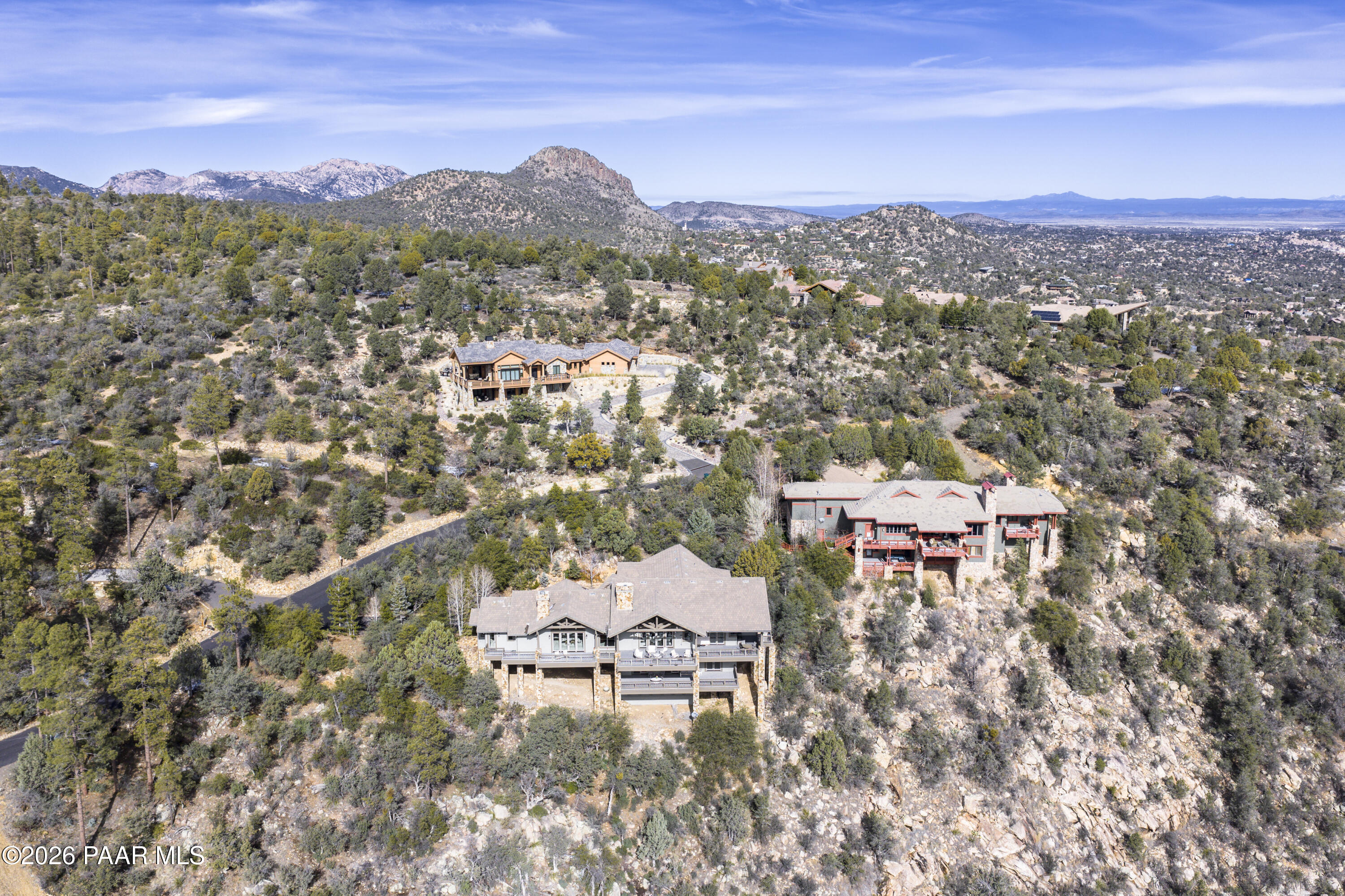 1065 High Valley Ranch Road Prescott, AZ 86303 - Photo 55 of 58 Aerial Back View