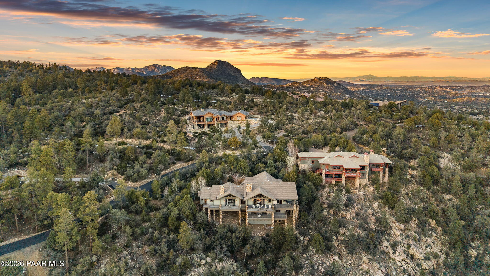 1065 High Valley Ranch Road Prescott, AZ 86303 - Photo 56 of 58 Aerial Back View