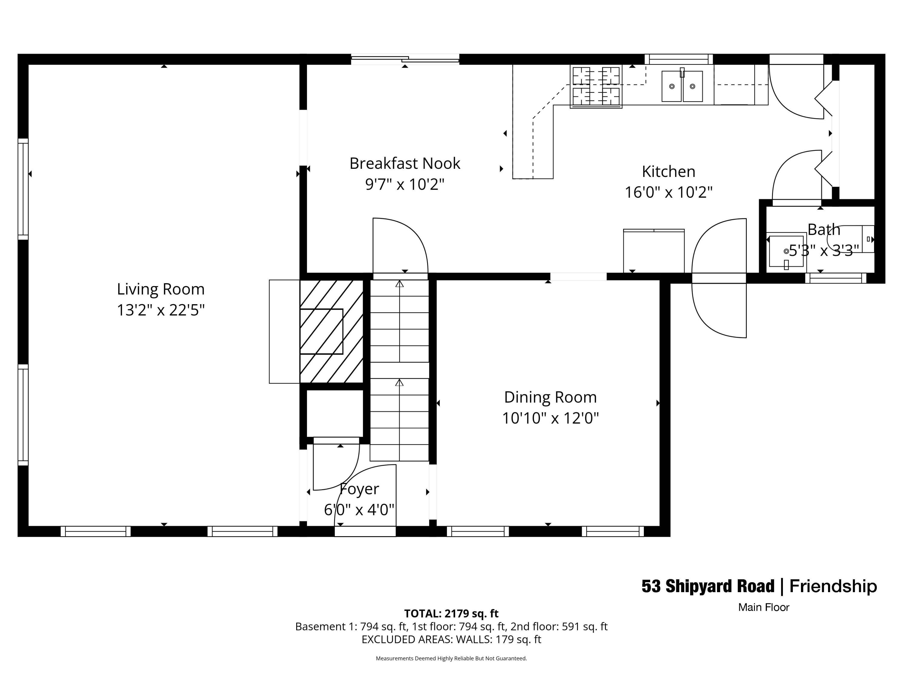 53 Shipyard Road Friendship, ME 04547 - Photo 41 of 46 53 Shipyard Road - Main Floor