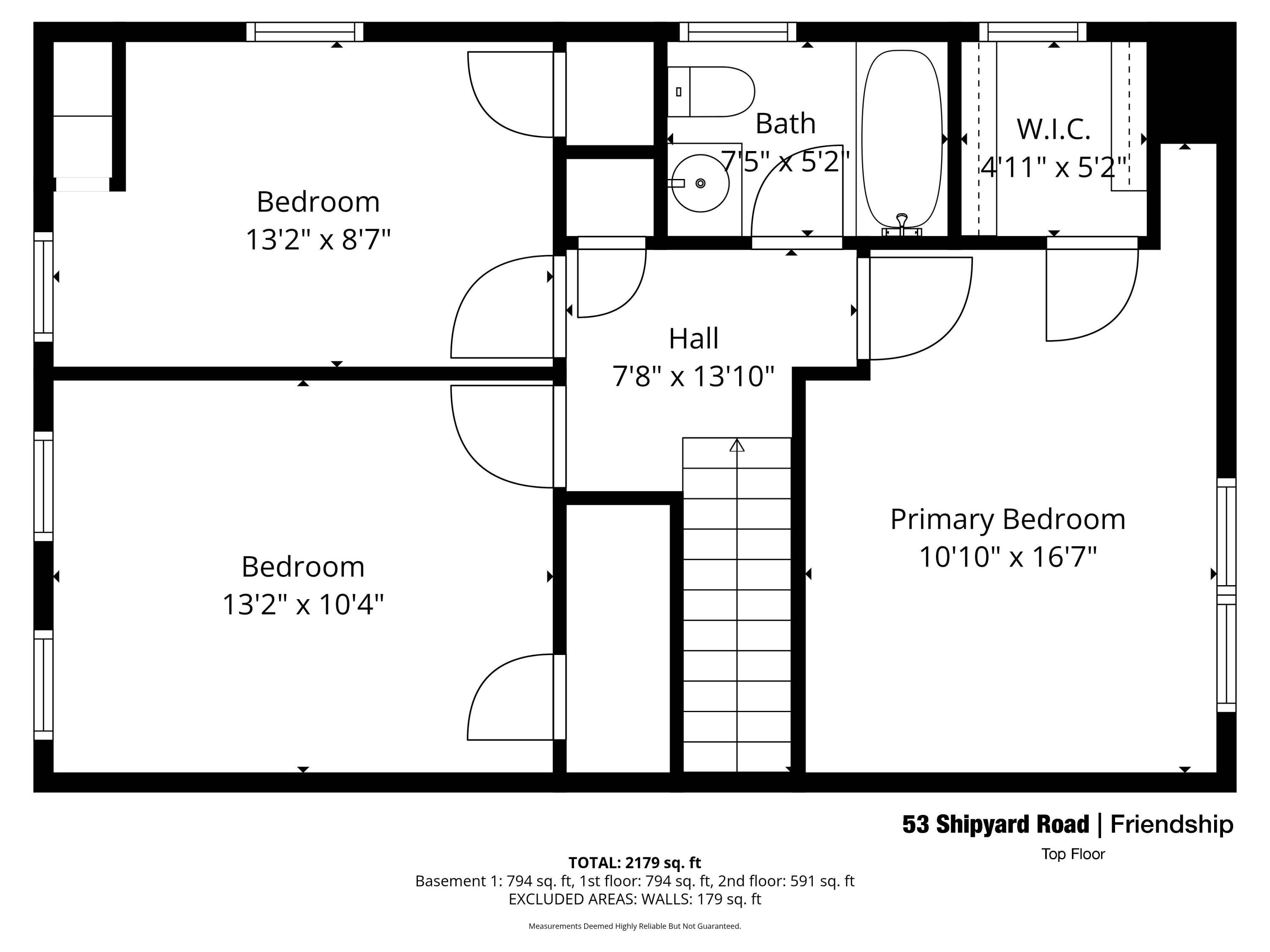 53 Shipyard Road Friendship, ME 04547 - Photo 42 of 46 53 Shipyard Road - Top Floor