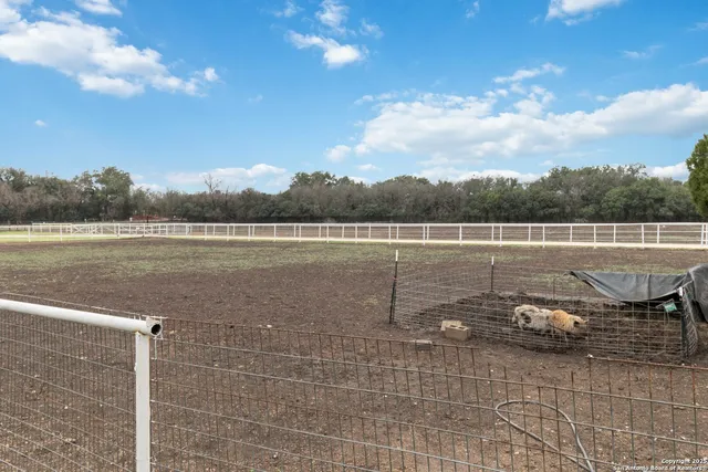 a view of a lake with outdoor space