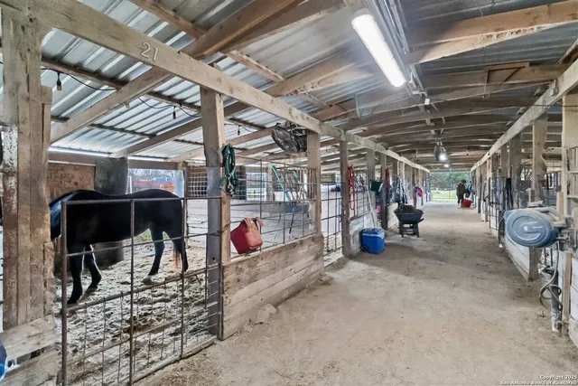 a view of storage space