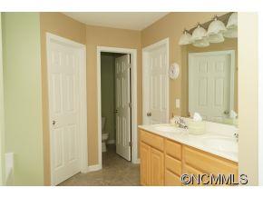 334 Wildbriar Road Fletcher, NC 28732 - Photo 12 of 20 a bathroom with a sink mirror and a shower
